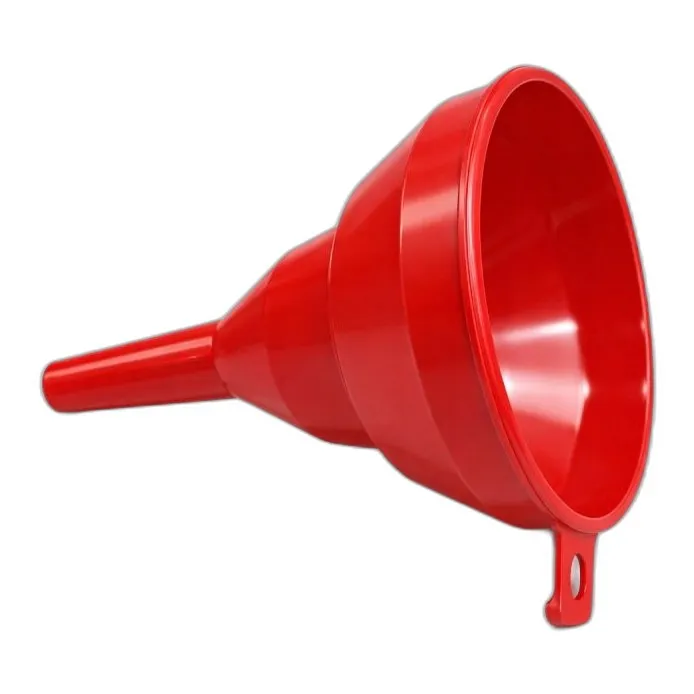 Mały lejek plastikowy z sitkiem o średnicy 8 cm — zdjęcie 1