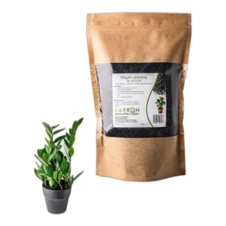 Węgiel aktywny do podłoży roślin, granulat, objętość 0,5 L — zdjęcie 1