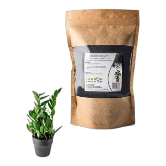 Węgiel aktywny w formie granulat do podłoża roślinnego 2L — zdjęcie 1