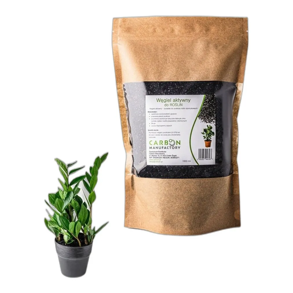 Węgiel aktywny w granulkach do podłoża roślin — zdjęcie 1