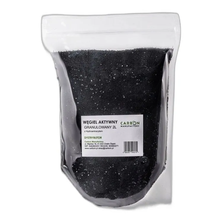 Granulowany węgiel aktywny z hydroantracytu do zastosowań technicznych — zdjęcie 1